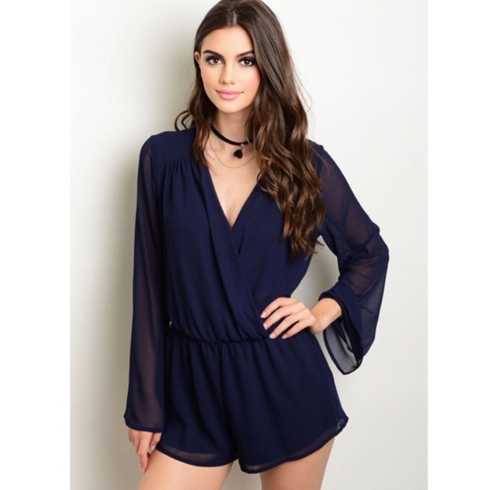 LAST ONE | Navy blue romper